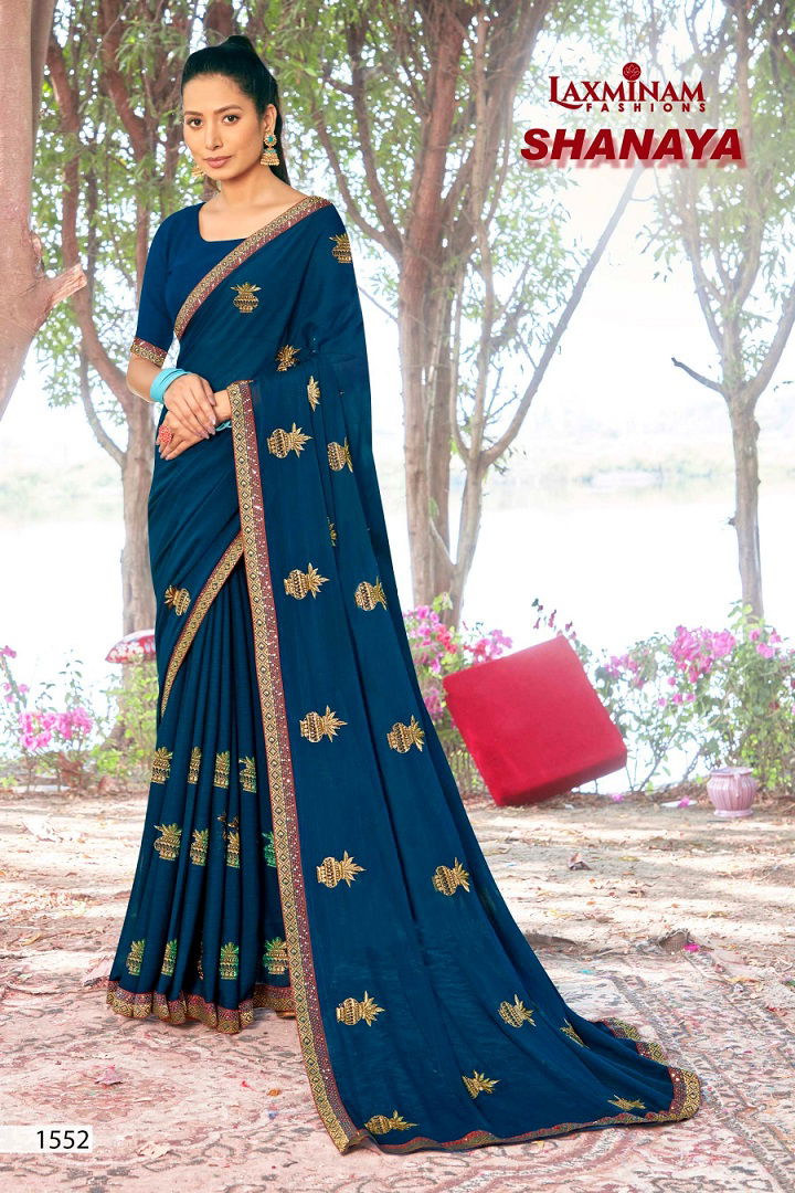 Laxminam Shanaya By Kalista Georgette Sarees Catalog
